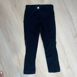 Lululemon mesh capri leggings